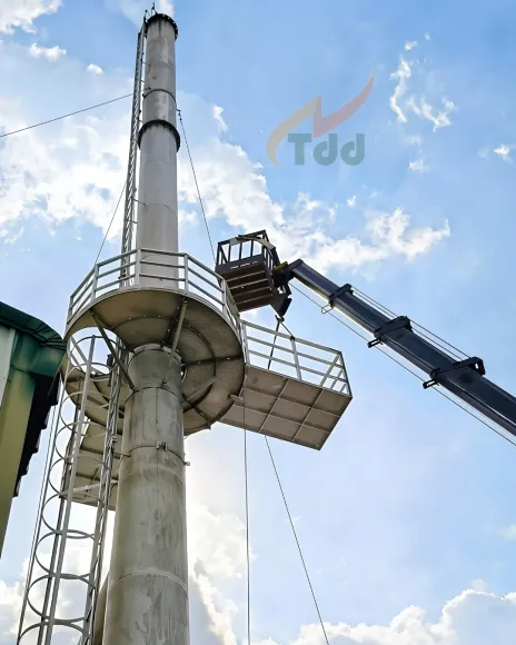 DỰ ÁN LẮP ĐẶT HỆ THỐNG SÀN THAO TÁC PHỤC VỤ ĐƯỜNG ỐNG KHÍ THẢI – CÔNG TY CỔ PHẦN GỖ AN CƯỜNG