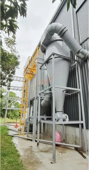 HỆ THỐNG XỬ LÝ BỤI THÔ QUA CYCLONE